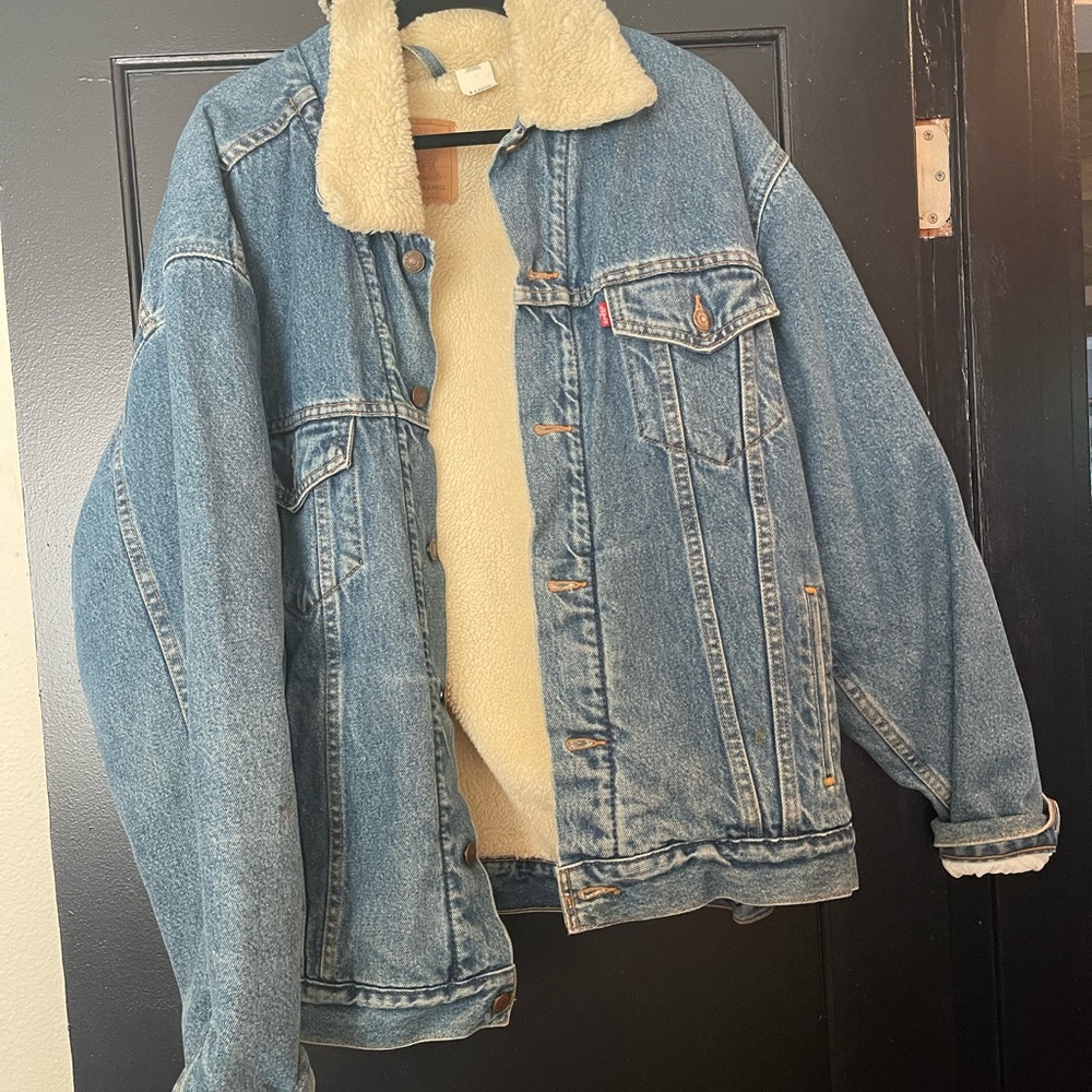 Vintage Levi’s Denim, Sheet skin coat
